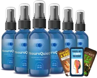 NeuroQuiet 6 bottle package