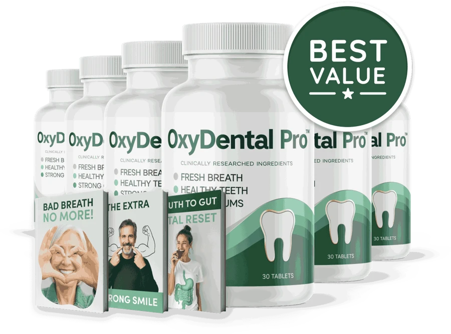 OxyDental Pro 6 bottle package